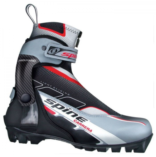 Лыжные ботинки SPINE NNN Carrera Carbon (285) (серо/черный)